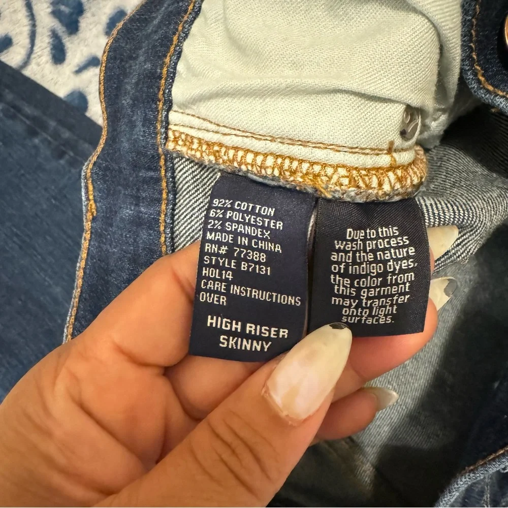 Madewell High Riser Skinny Kingston Wash Womens Jeans Size 26 - Picture 13 of 15